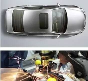 激光焊接汽车车身